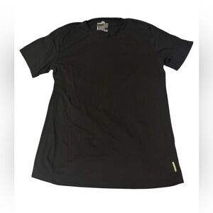 Kathmandu Men’s Size L Merino Wool Breathable Black Short Sleeve Crew Neck Tee